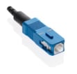 [7886156317] Fastcam Pre-termineret Optisk Fiber Konnekter OS2 SC (Blue) 10.5mm Cleave with 0.9mm 2mm & 3mm boots