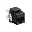 [7886223981] Modular jack eXtreme KAT6 UTP RJ45 110-style enkle stk pakke Sort