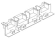 [0412205448] Tabula skinneholder top/bund