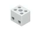 [0421203169] Kronemuffe porcelæn 16MM2 2POL med hul