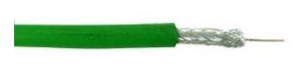 [0435500159] Coaxkabel RG59 75 ohm Van Damme Plasma Grade standard Grøn RAL 6029