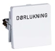 [0485500154] Dørlukningstryk for ABDL fuga hvid
