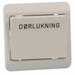 [0485500413] Dørlukningstryk for ABDL opus hvid
