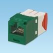 [0486106528] Modular jack Kat.5e UTP Mini-Com G grøn