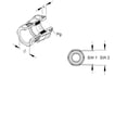 [0913043620] Forskruning polyamid med løgring 6mm PG16 IP54 IP65