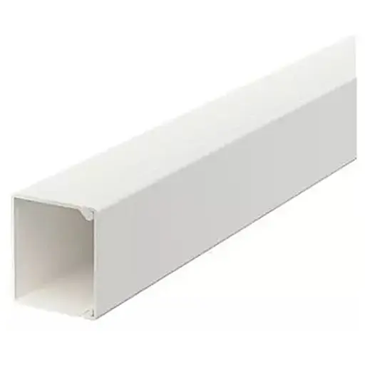 [5500001135] KABELKANAL 30X30 MM PERLEHVID RAL 9016