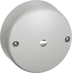 [1020002935] Udløbsroset rund Ø 75 mm 3-leder + jord lysegrå