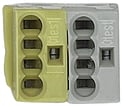 [1026001024] Tilslutningsklemme GUL/HVID 50 stk.