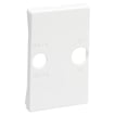 [1087001186] Afdækning for FUGA antenneudtag for TV/Data-returvej (TD241E) Hvid