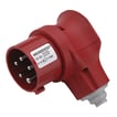 [1515104490] CEE vinkelstikprop  5 polet 16A 400V IP44