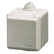 [1515128078] CEE stikdåse udvendig  5 polet 32A 400V IP44 4110