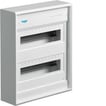 [1516007017] Gruppetavle  2R 24M m PE-klemme