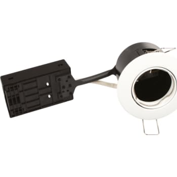 [6642101060] Alda 230V GU10 mat hvid rund