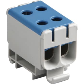 [7121801291] Klemme KE66 CU2,5-50/AL6-50 blå