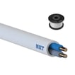 [3033002467] Brandsikkert Kabel NOBURN EQQXB Xtra 1x2x1,0 Hvid Spole 100 Kampagnepakke 3033002467