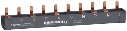 [3322079842] Sløjfeskinne 3P+N 80A HPFI+mcb 10M bundmontage