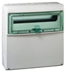 [3322131939] Kaedra - Kapsling 1x18+1 moduler vertikal uden åbninger 448x460 mm IP65