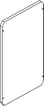 [3614005582] Tabula montageplade for målertrafo 3X5M