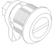 [3614013655] Tabula lukketøj med kærv front 220S5082