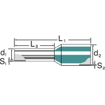 [7921150919] Tylle Isolerede 4 mm² grå H4,0/17D (50) (W)