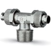 [3980305379] Push on fitting-fixed branch tee-8/6 tube -1/4 thread 1410 8/6-1/4  RAPID FITTING