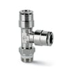 [3980304891] Push in fitting-swivel run tee-6mm  tube-1/8 thread  S6440 6-1/8  SUPER-RAPID FITTING SPRINT