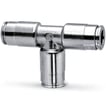 [3980304960] Dual seal push in fitting-equal tube  tee-6mm tube 8540 6  SUPER-RAPID FITTING