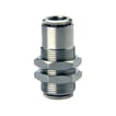 [3980305032] Push in fitting-bulkhead connector-8mm tube 6590 8  SUPER-RAPID FITTING