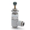[3980305382] Plastic micro pressure regulator-1/4-6mm CLR 1/4-6  MINIATURIZED REG.+7610 6-1/4