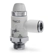 [3980305424] Plastic flow control valve-manual-bidirect-1/4-8mm TMCO 976-1/4-8  FLOW-CONTROL VALVE