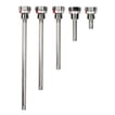 [4378008914] 1/2" Følerlomme 100 mm indstik i Rustfrit stål - Til Ø6 mm ledningsføler