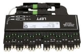 [5284219955] FACT-MPO modul Multimode OM4 med 24 LC på front og 2xMPO12 på bagsiden installeres på venstre side a