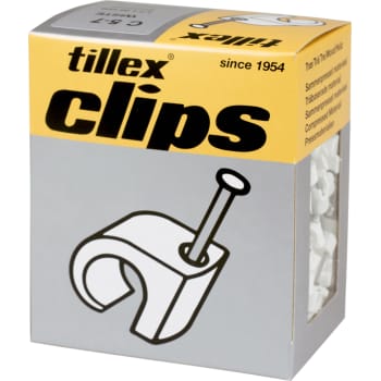 [8339340459] Clips 5-7/20 mm hvid (500)