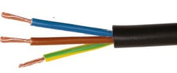 [5732001615] Plastkappeledning H05 vv-f 5G2,5 sort R50