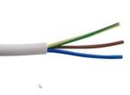 [5732127308] Plastkappeledning halogenfri 2X0,75 sort R100