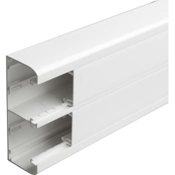[8736100137] Kanal Kliksystem 50 x 130 mm med låg, hvid (2M)