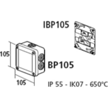 [8737929045] Dåsebeslag for IBP 105 x 105