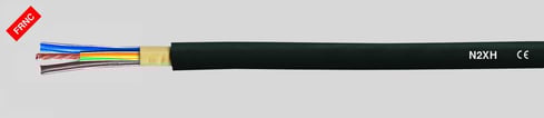 [5733108083] Installationskabel N2XH-J 3G2,5 re sort afmål