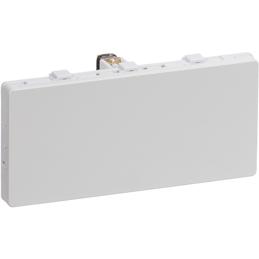 [1017035177] LK Fuga blinddæksel 2 modul vandret lysegrå