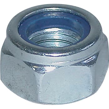 [892449309] Låsemøtrik elforzinket, M10, 100 stk.