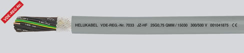 [5734452660] Styrekabel JZ-HF 5G2,5 afmål