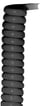 [5735011152] Spiralledning 5G0,75 pur sort 1500MM