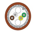 [5735120221] Multikabel LI2Y(ST)CH 1x2x0,34 brun CTS (RS485) afmåling