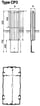 [7211013355] Kabelfordelingsskab CP3 TOM