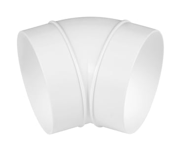 [7800443043] Rund Ø125 bøjning 45 grader