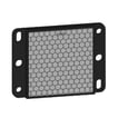 [7524009564] Reflektor firkant med 2 skruehuller 50x50 mm