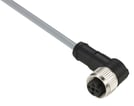 [7524677365] Følerkabel PVC M12 4-pin hun vinklet 10 meter XZCPV1241L10