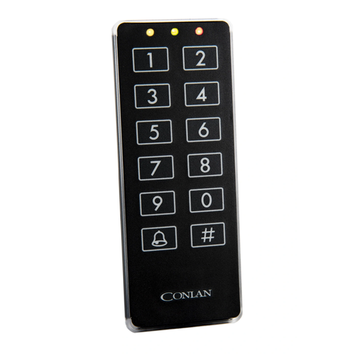 [5485583956] CT1000 STANDALONE KODETASTATUR, SORT