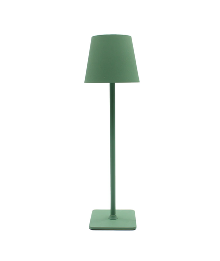 [12341-13411] Opladelig LED bordlampe, Grøn, touch dæmpbar