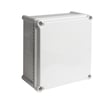 [7800251019] Monteringskasse ABS 280x280x130mm (BxLxH) IK 08 IP66/IP67 UL94 HB grå
